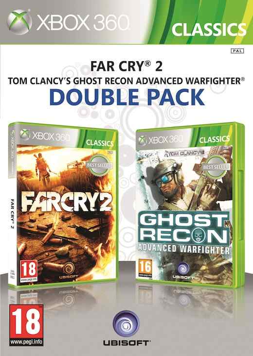 Far Cry 2  Ghost Recon Advanced Warfighter 2 X360